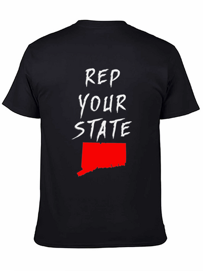Camiseta Hombre Rep Your State Connecticut