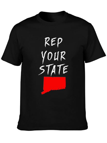 Camiseta Hombre Rep Your State Connecticut
