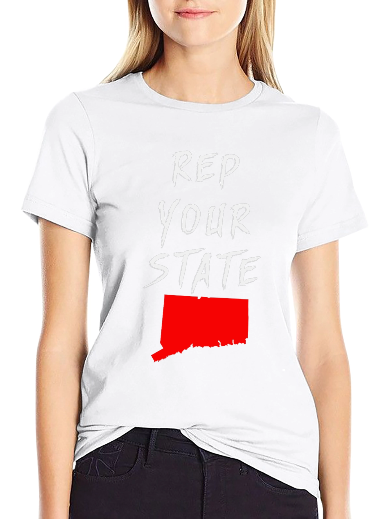 Camiseta Hombre Rep Your State Connecticut