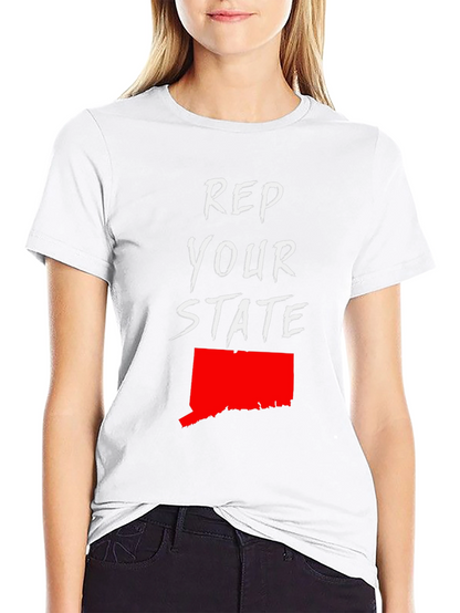 Camiseta Hombre Rep Your State Connecticut
