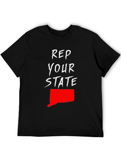 Camiseta Hombre Rep Your State Connecticut