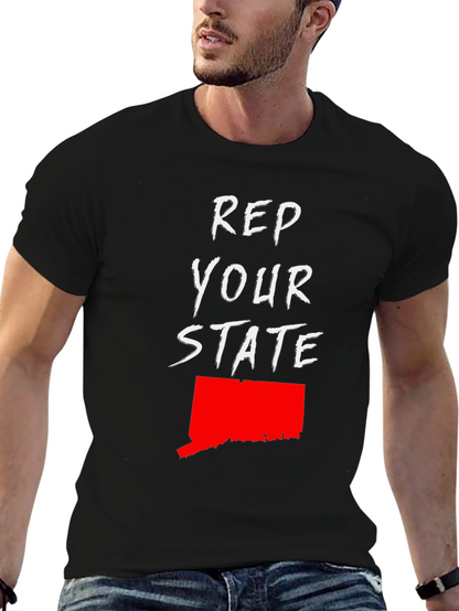 Camiseta Hombre Rep Your State Connecticut