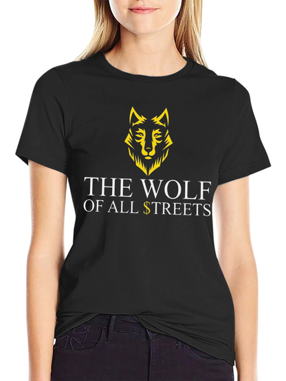 Camiseta Negra The Wolf of All Streets