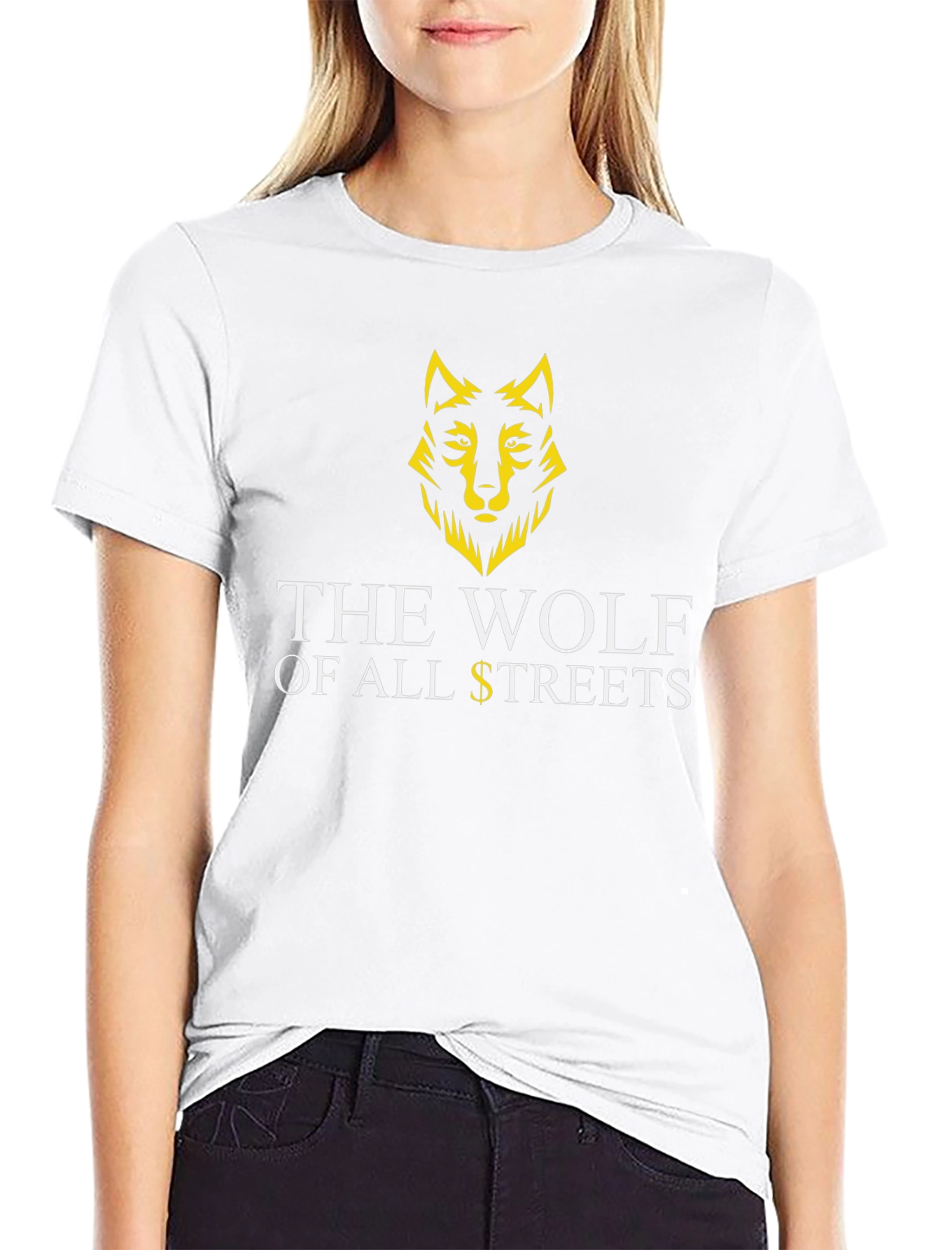 Camiseta Negra The Wolf of All Streets