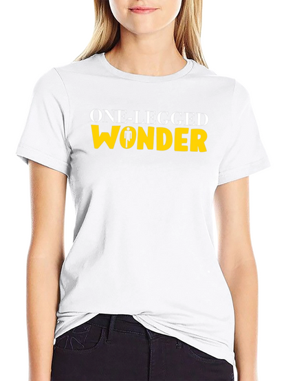 Camiseta Negra One-Legged Wonder