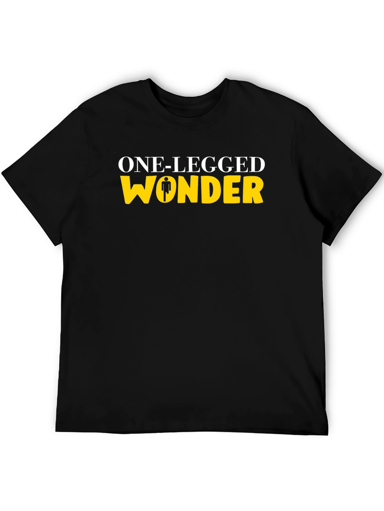 Camiseta Negra One-Legged Wonder