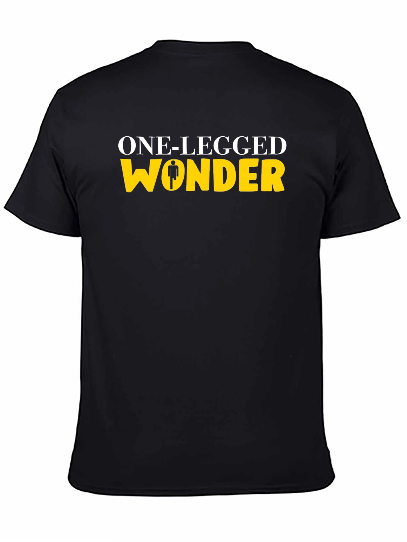 Camiseta Negra One-Legged Wonder