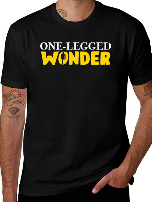 Camiseta Negra One-Legged Wonder