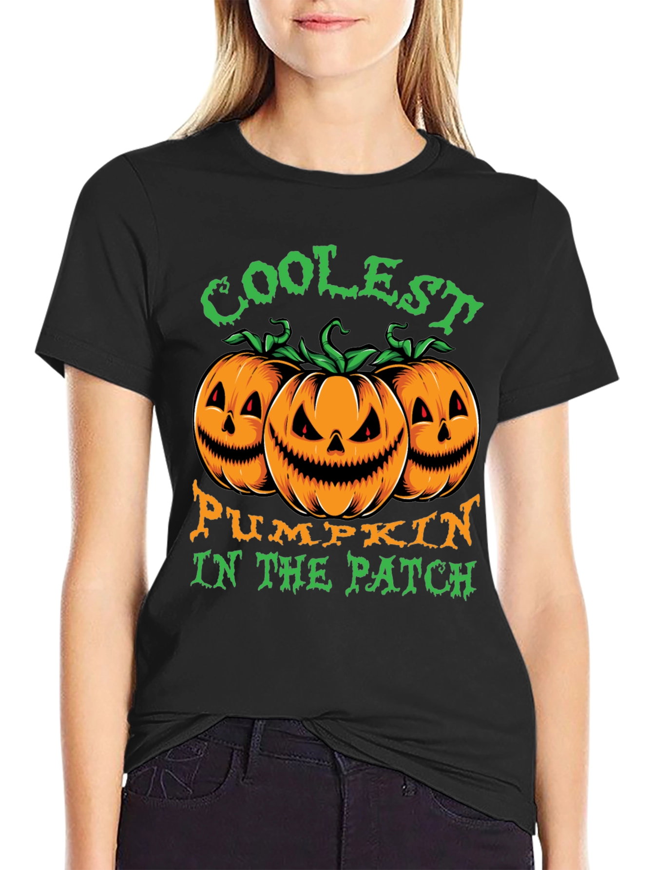 Camiseta Halloween Calabazas Coolest Pumpkin