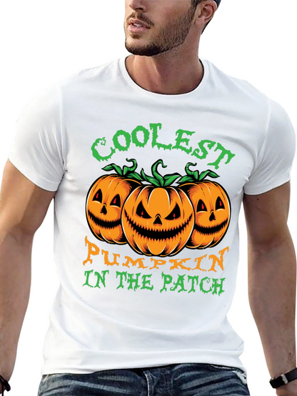 Camiseta Halloween Calabazas Coolest Pumpkin
