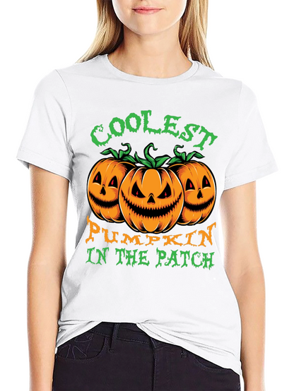 Camiseta Halloween Calabazas Coolest Pumpkin