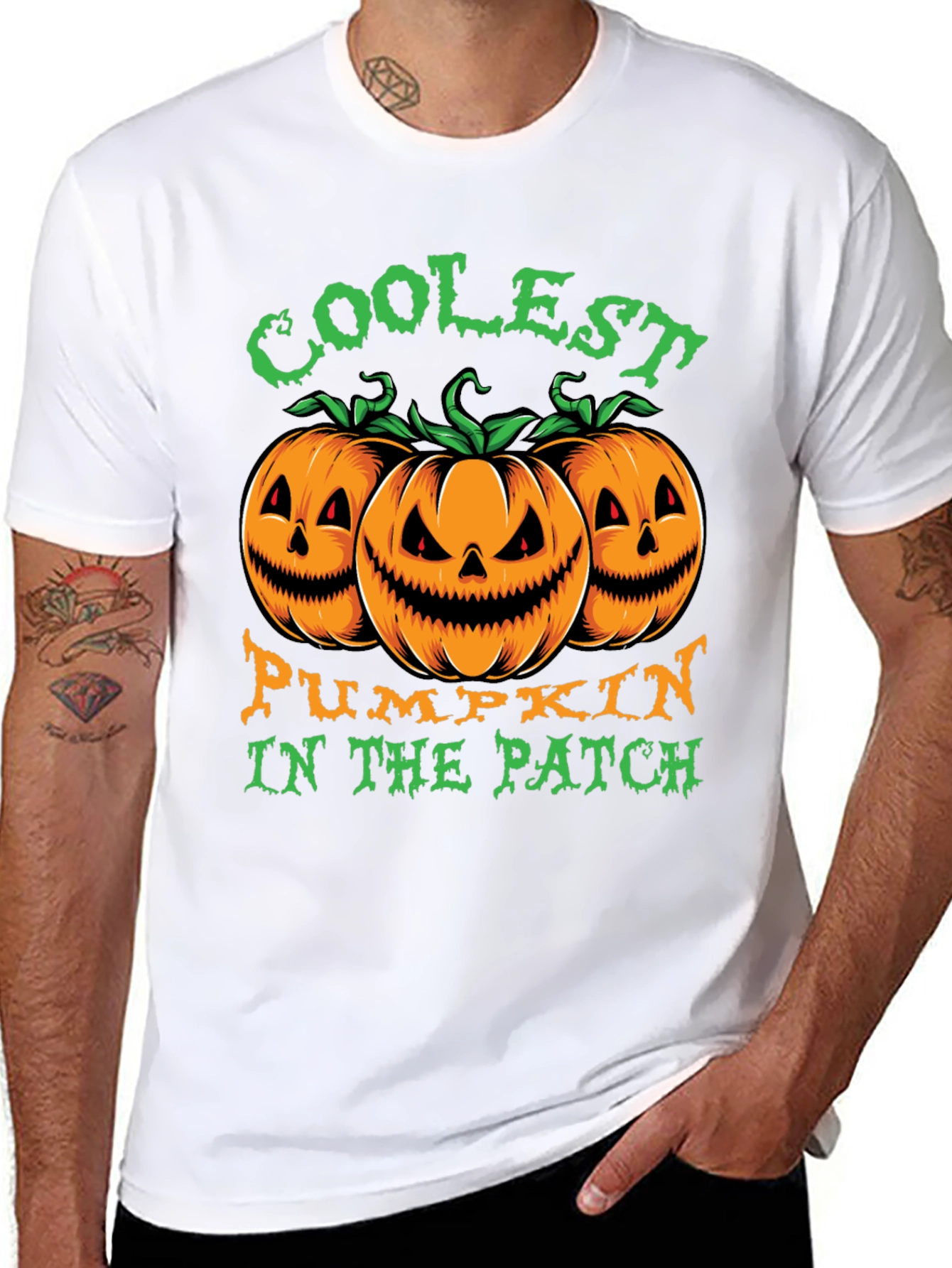 Camiseta Halloween Calabazas Coolest Pumpkin