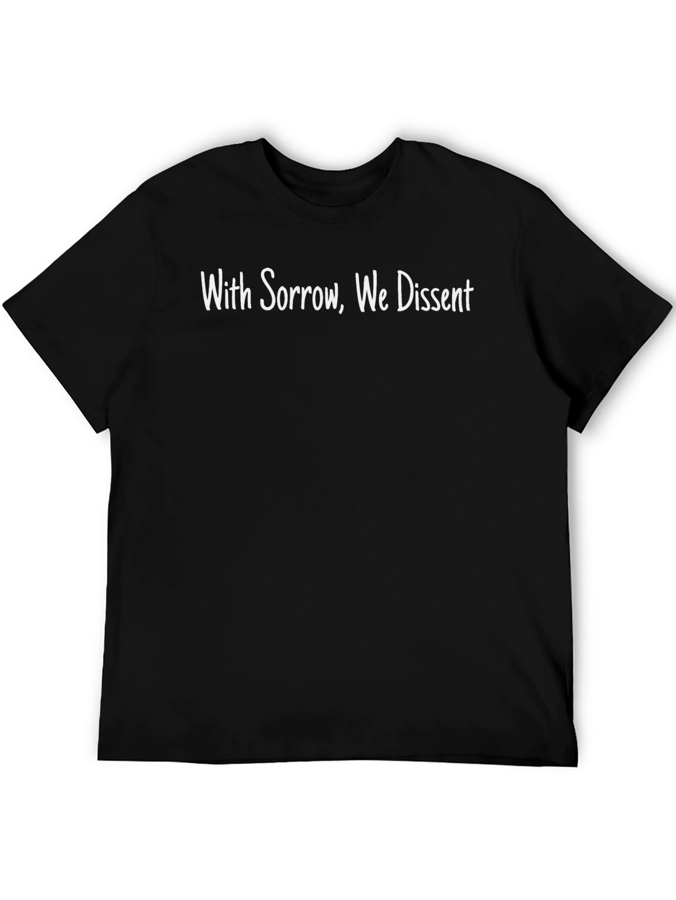 Camiseta Negra: With Sorrow We Dissent