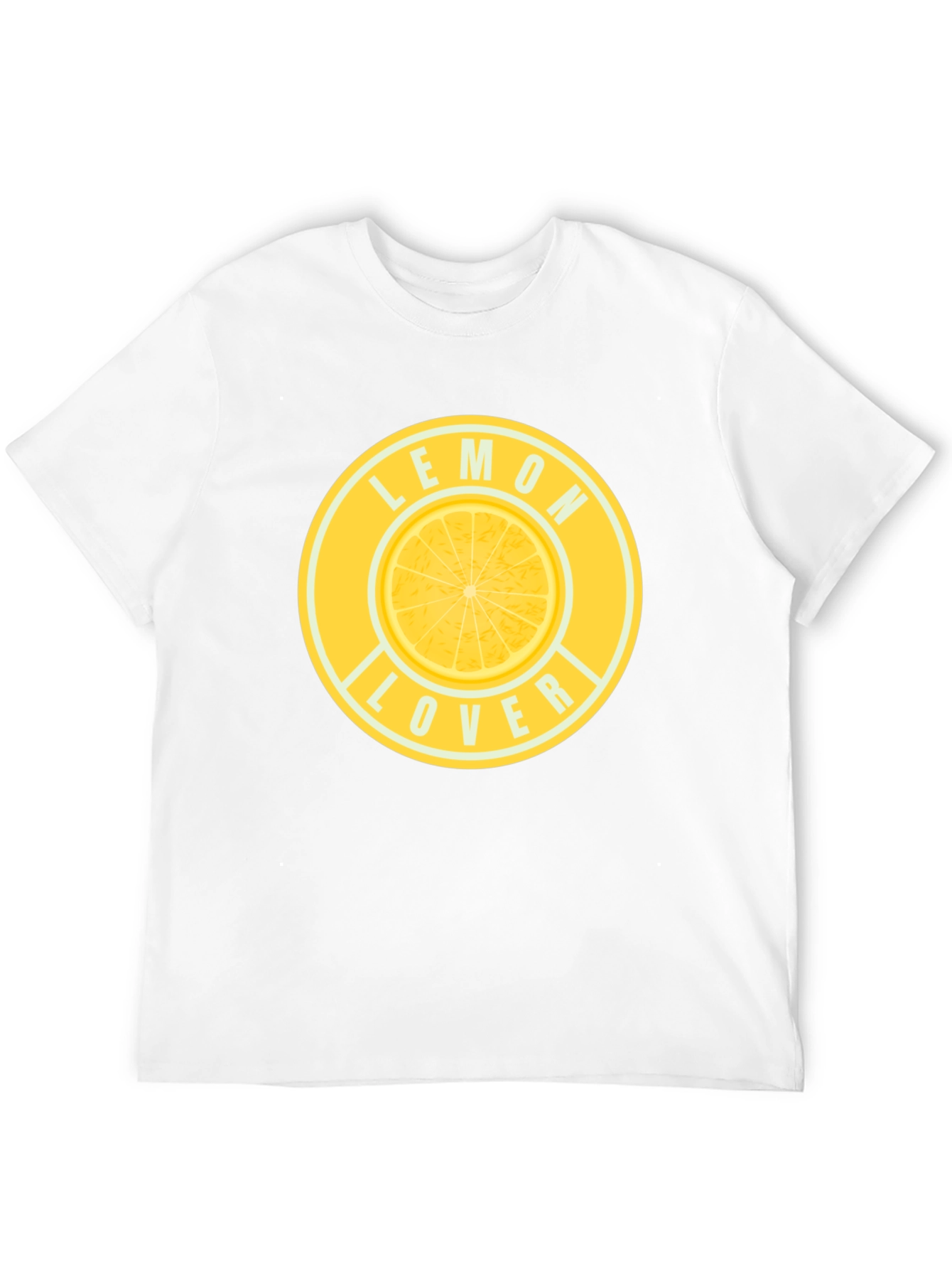 Camiseta Negra Lemon Lover para Hombre