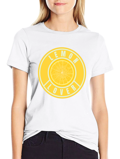 Camiseta Negra Lemon Lover para Hombre
