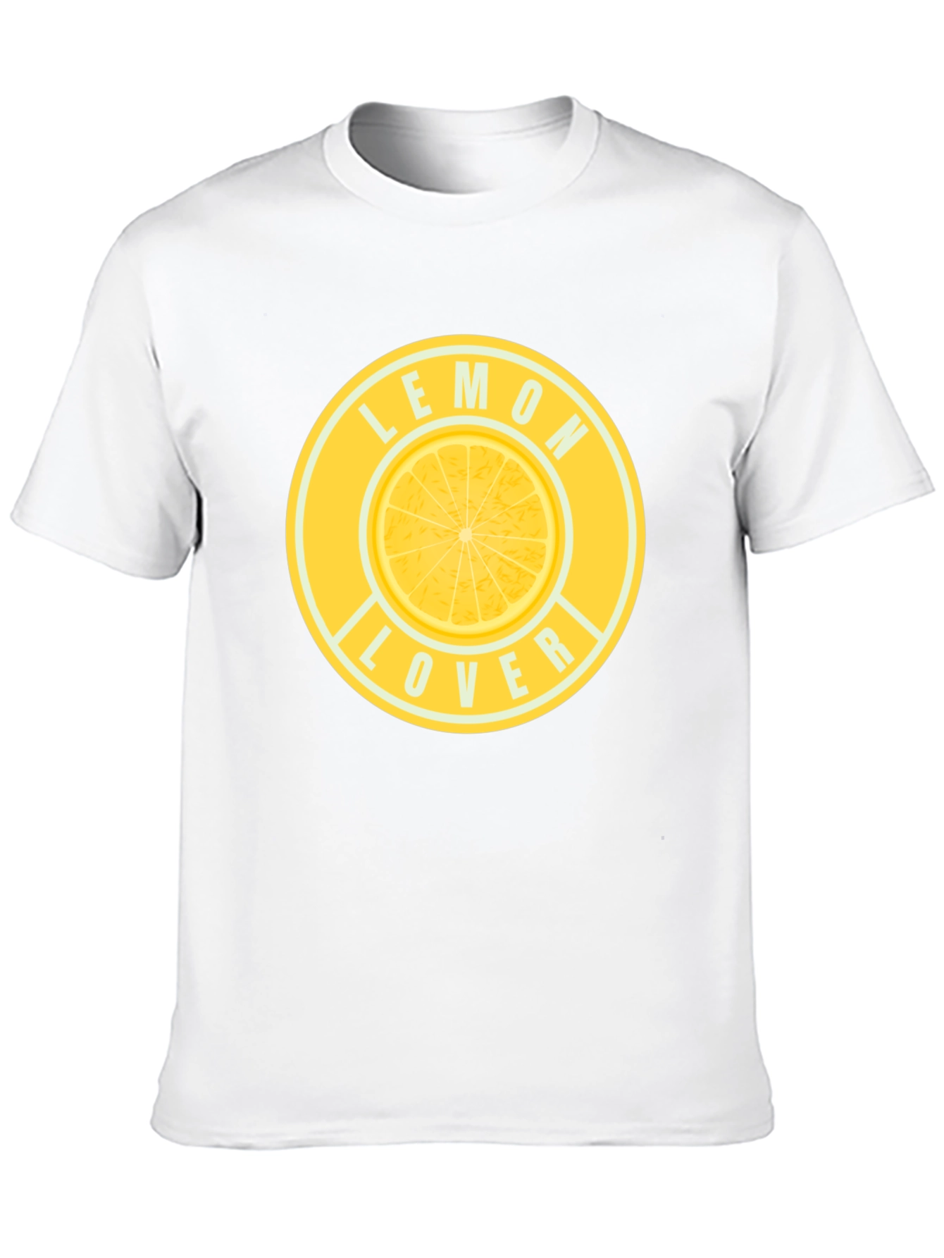 Camiseta Negra Lemon Lover para Hombre
