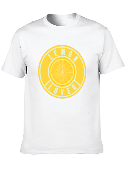 Camiseta Negra Lemon Lover para Hombre