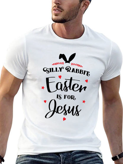 Camiseta Negra Easter is for Jesus