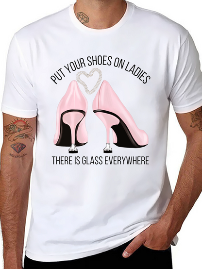Camiseta Tacones y Vidrio
