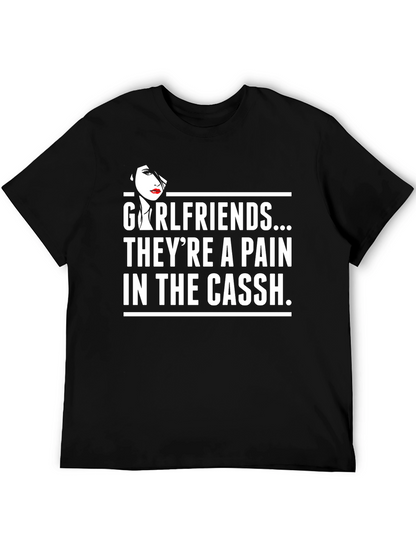 Camiseta Negra: Novias Un Dolor en el Trasero