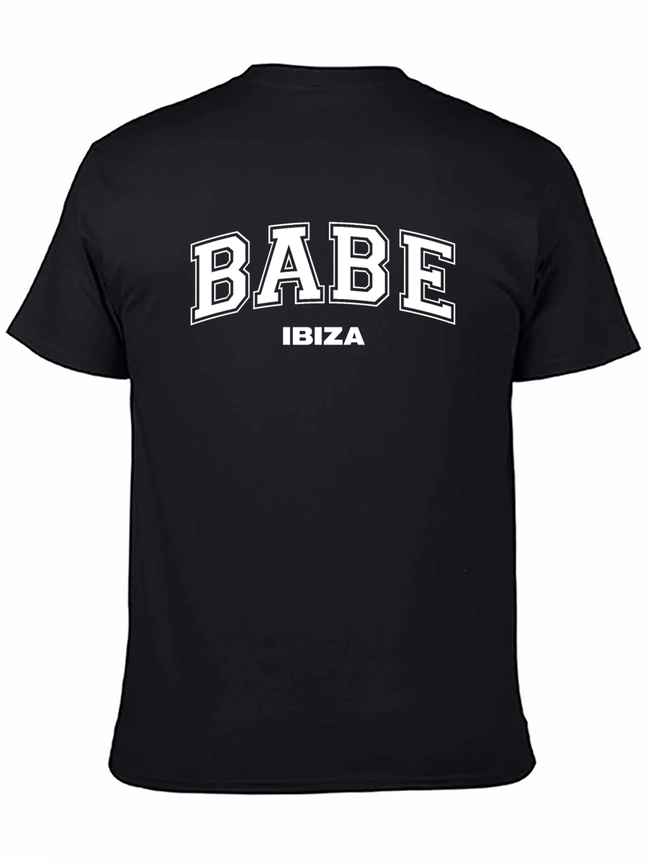 Camiseta Negra Babe Ibiza para Hombre