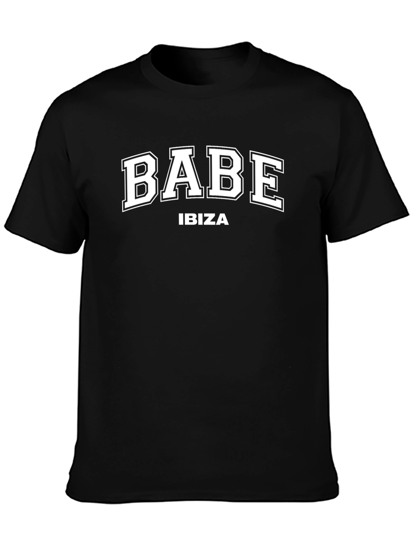 Camiseta Negra Babe Ibiza para Hombre
