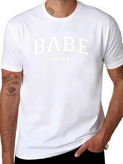 Camiseta Negra Babe Ibiza para Hombre