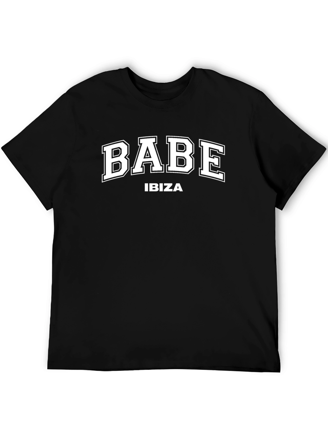Camiseta Negra Babe Ibiza para Hombre