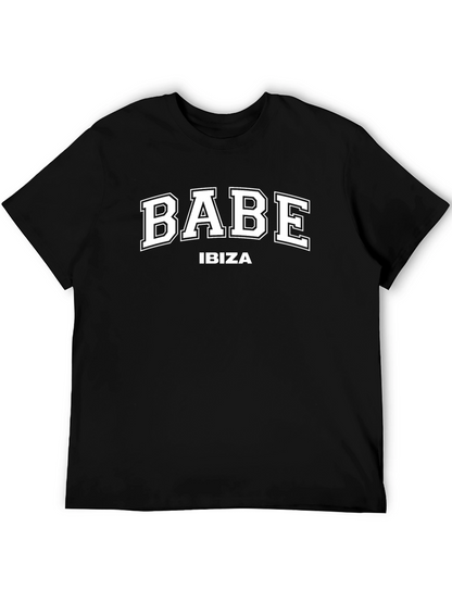 Camiseta Negra Babe Ibiza para Hombre