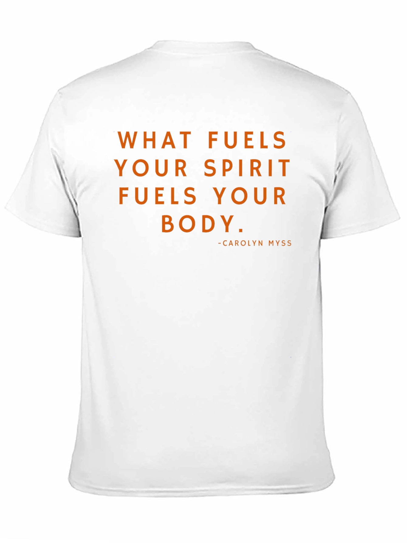 Camiseta Motivacional Negra - Lo que alimenta tu espíritu