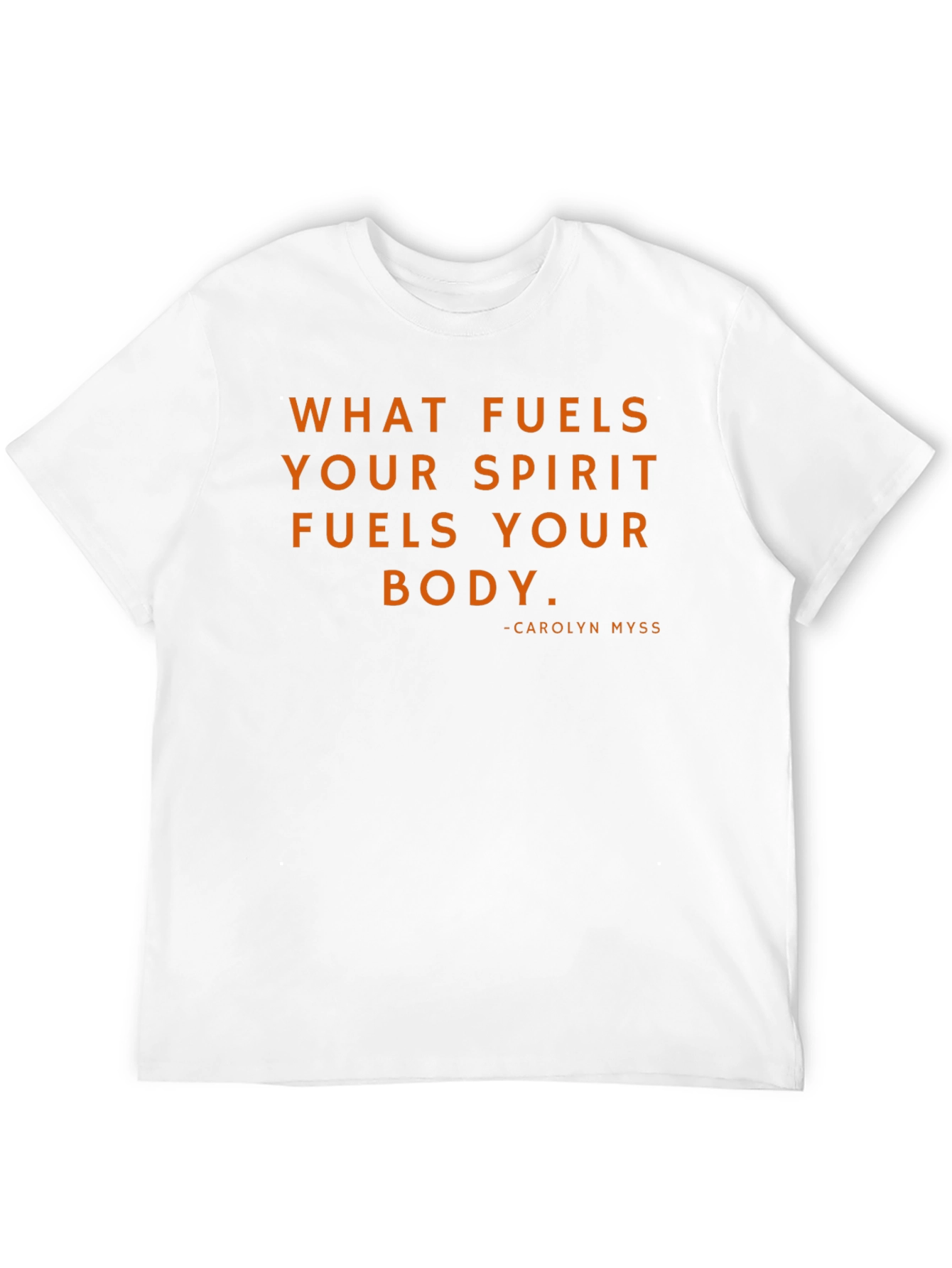 Camiseta Motivacional Negra - Lo que alimenta tu espíritu