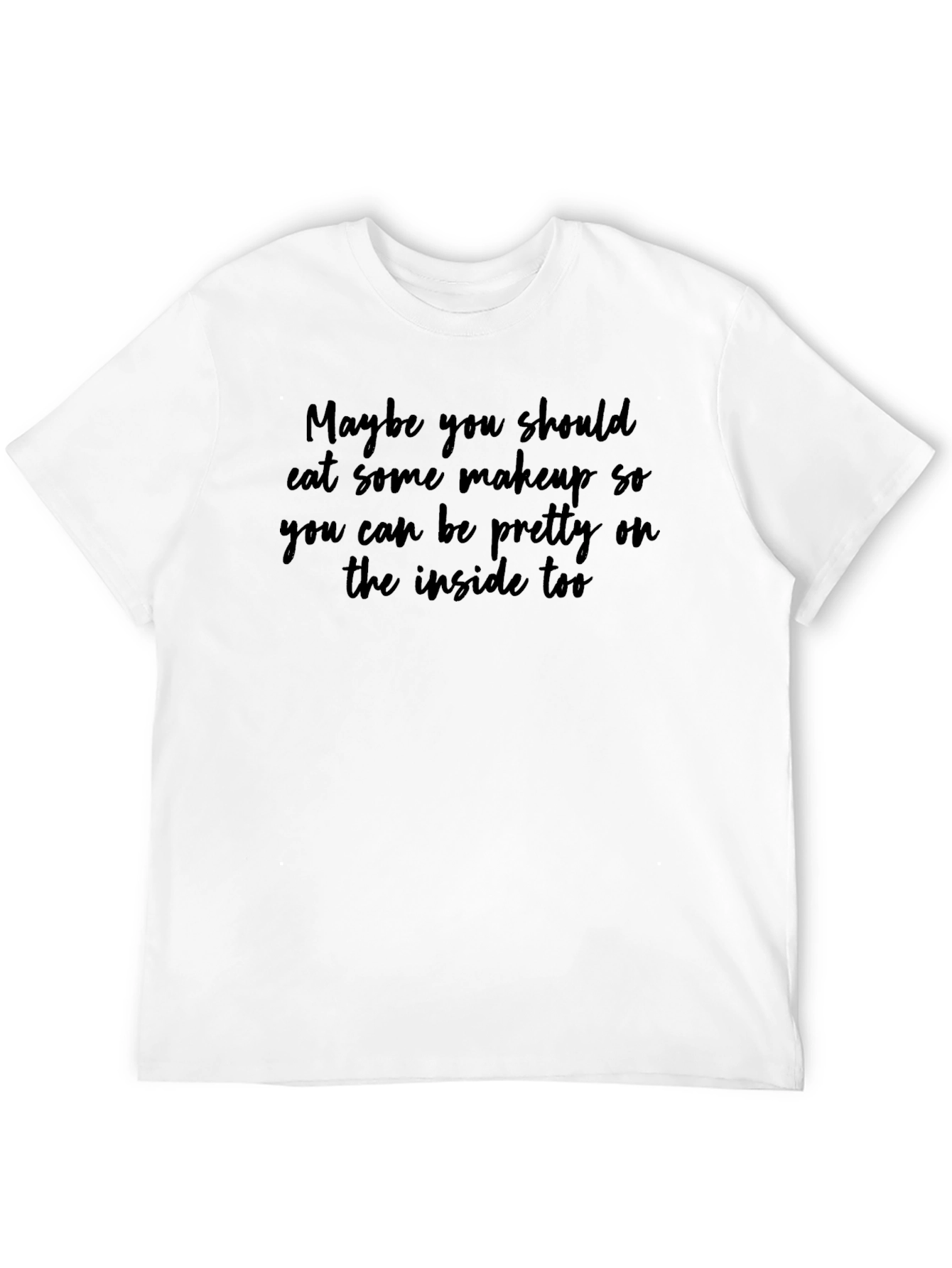 Camiseta Negra con Frase Humorística