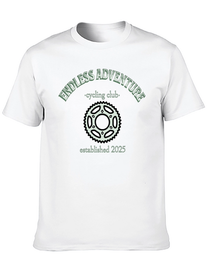 Camiseta Negra Endless Adventure Cycling Club