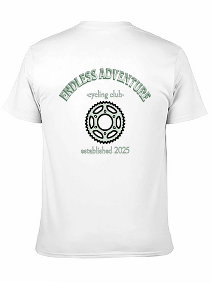 Camiseta Negra Endless Adventure Cycling Club