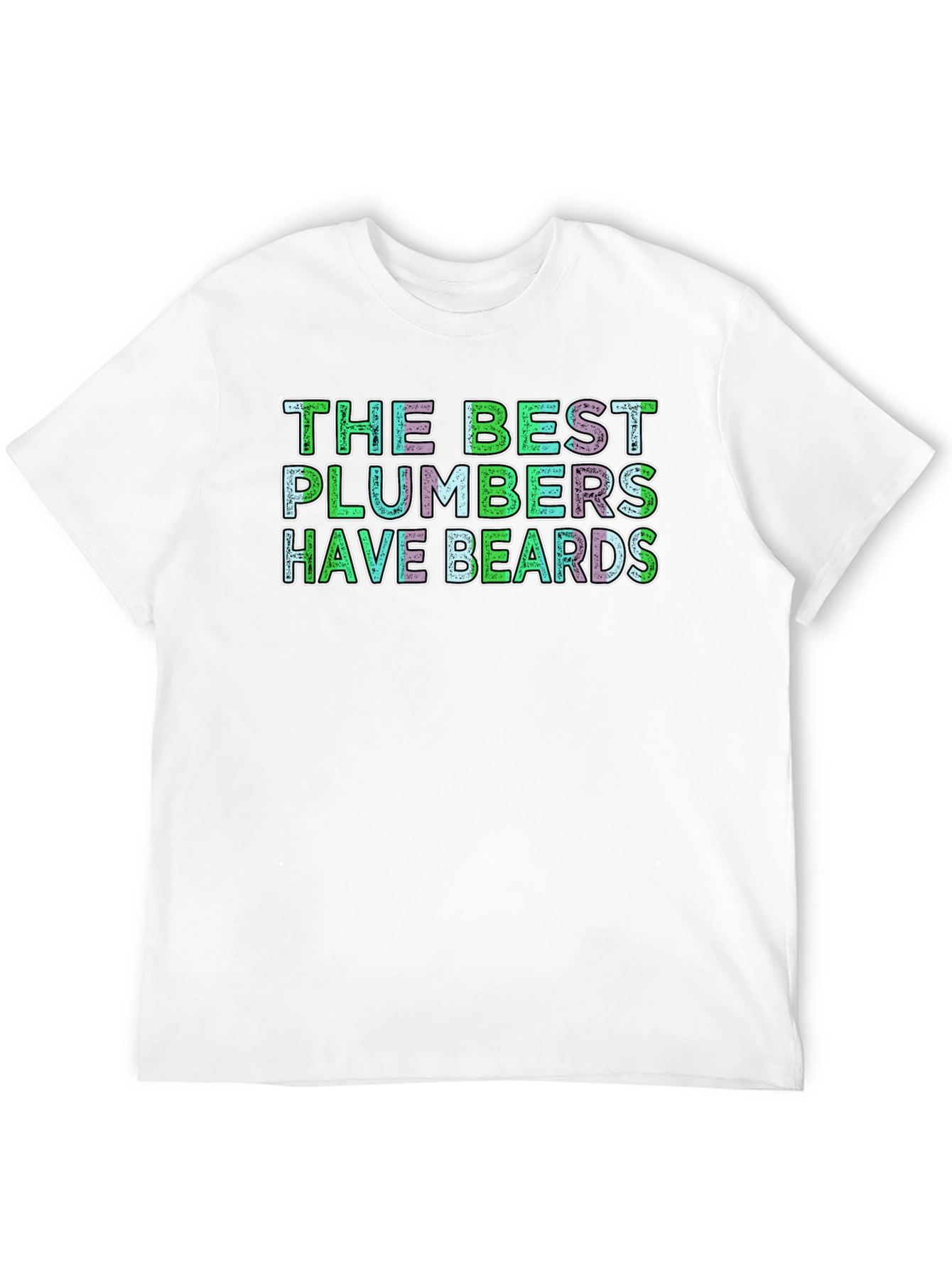 Camiseta Negra: Los Mejores Fontaneros Tienen Barba