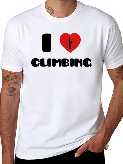 Camiseta Negra Amo la Escalada