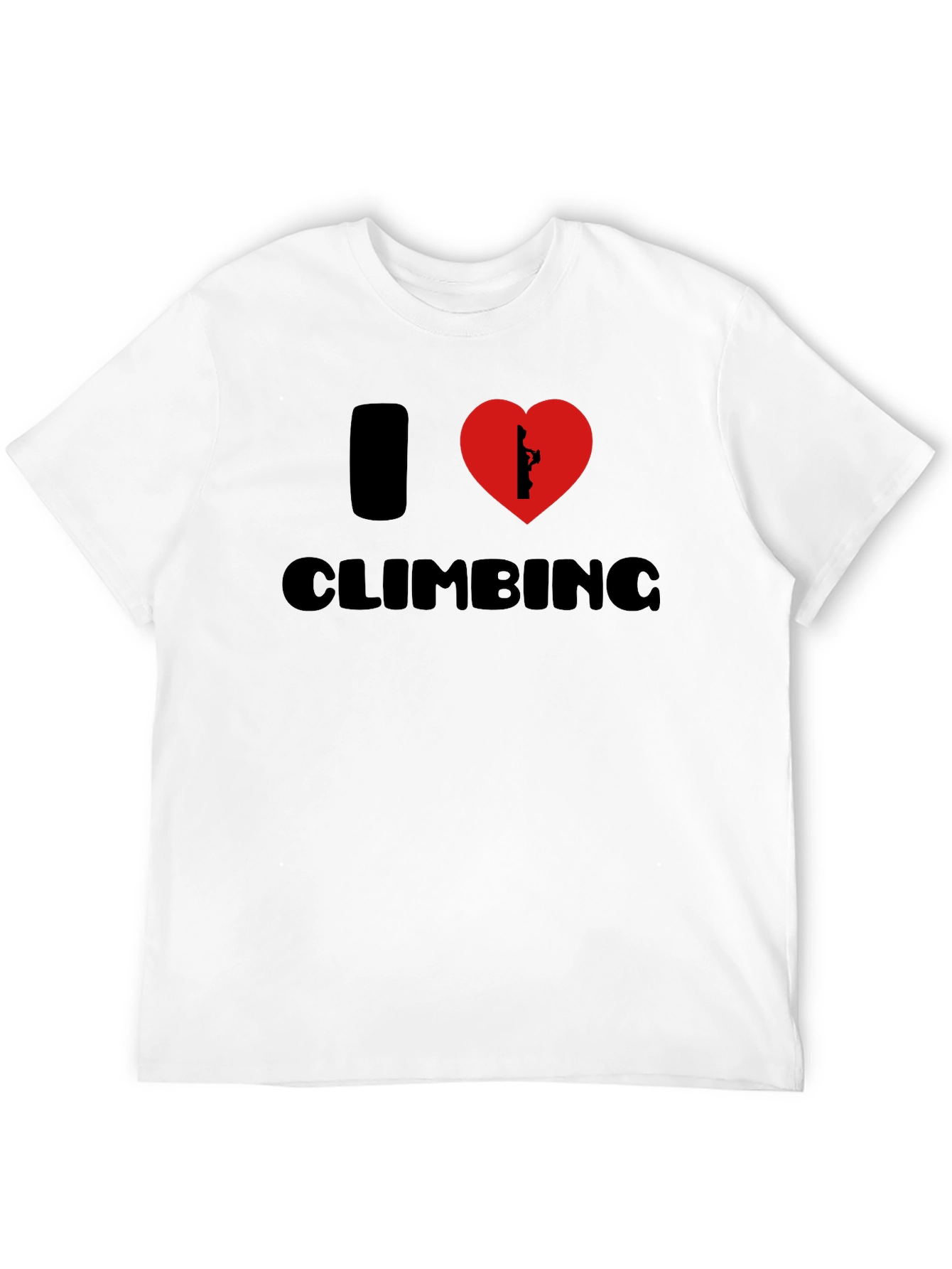 Camiseta Negra Amo la Escalada