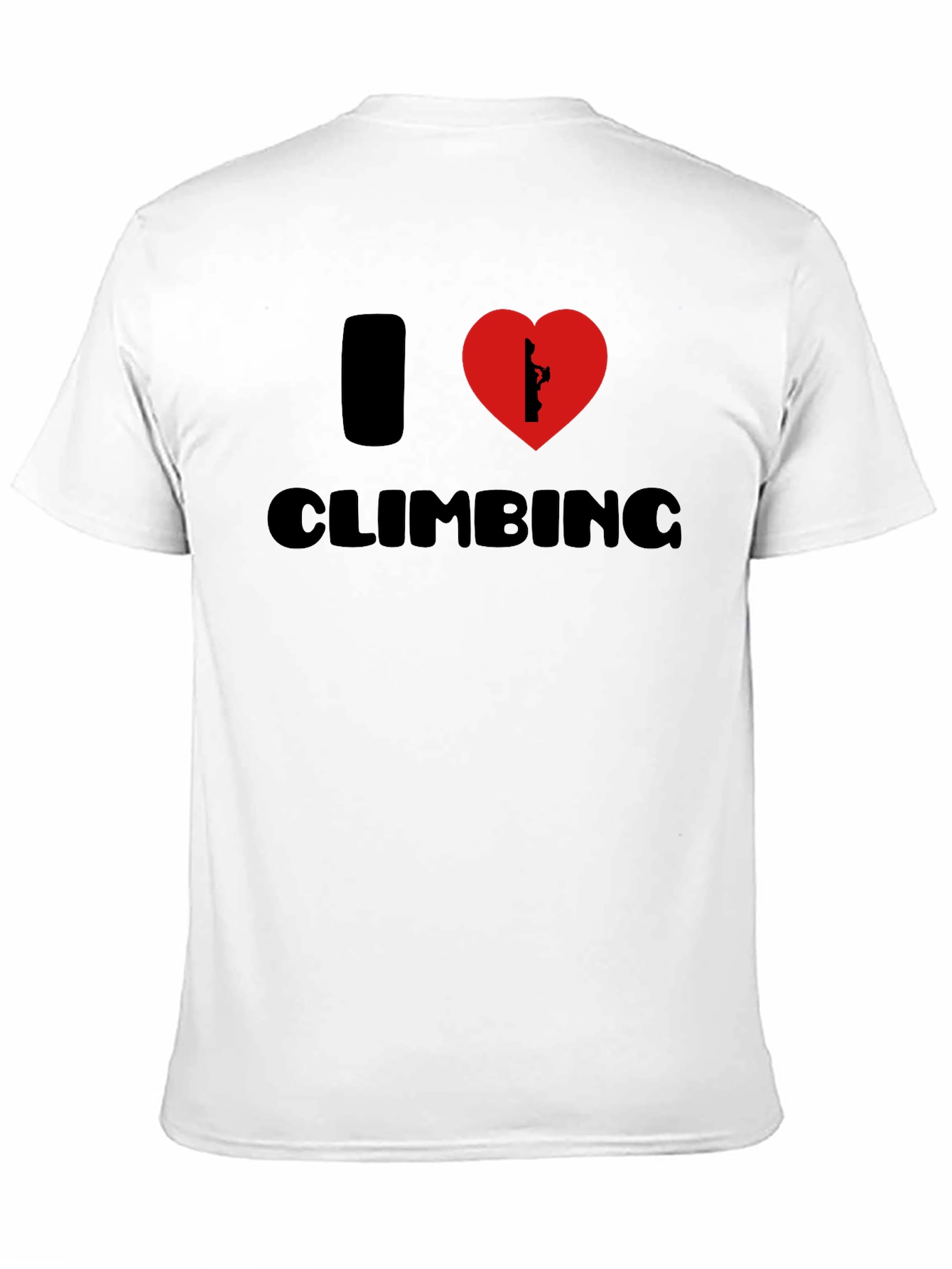 Camiseta Negra Amo la Escalada