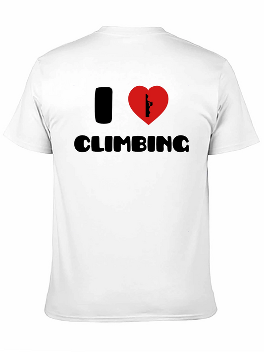 Camiseta Negra Amo la Escalada