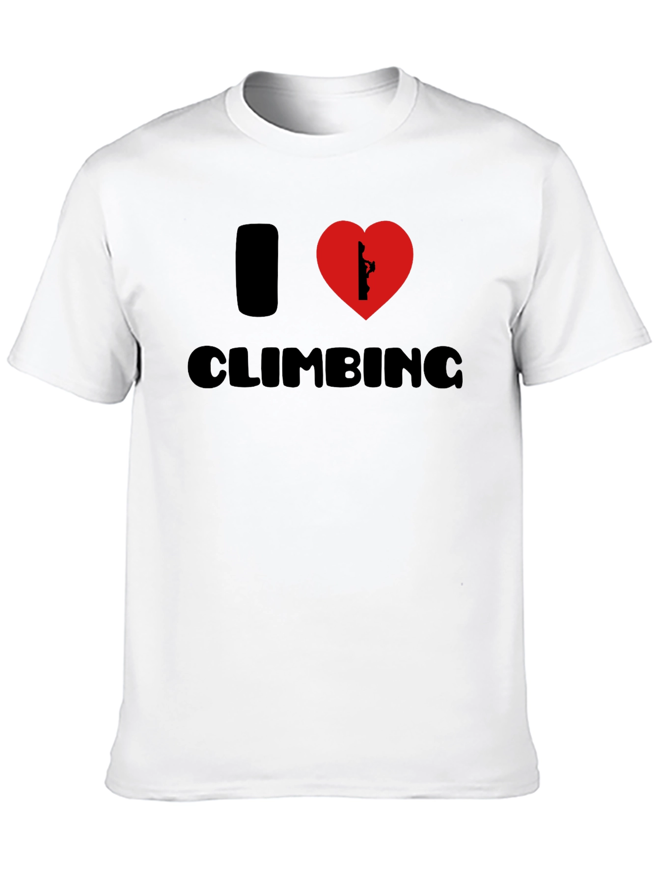 Camiseta Negra Amo la Escalada