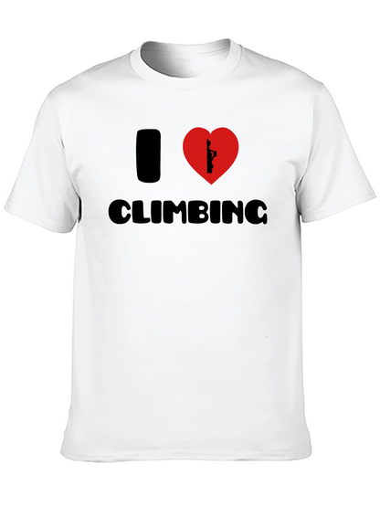 Camiseta Negra Amo la Escalada