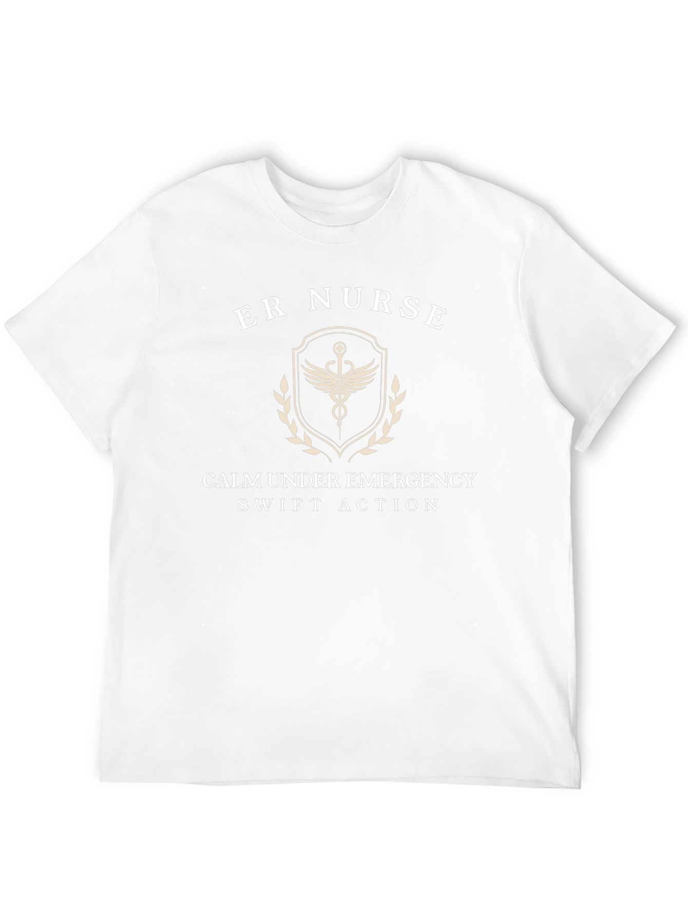 Camiseta ER Nurse: Calma y Acción Rápida