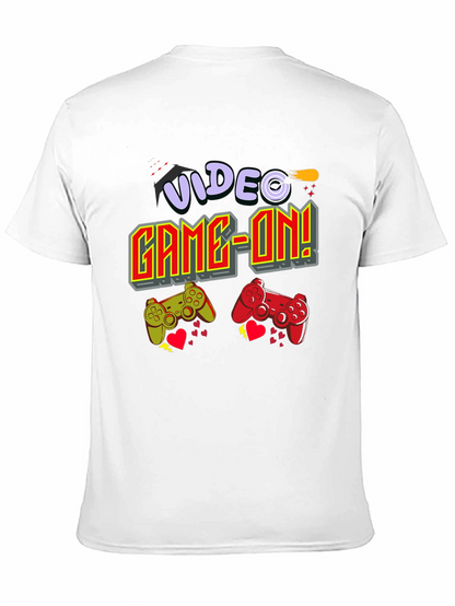 Camiseta Negra Videojuegos Game-On!