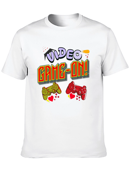 Camiseta Negra Videojuegos Game-On!