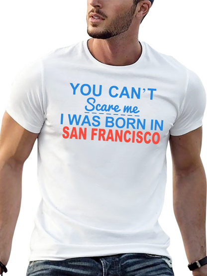 Camiseta Negra: ¡Nací en San Francisco!