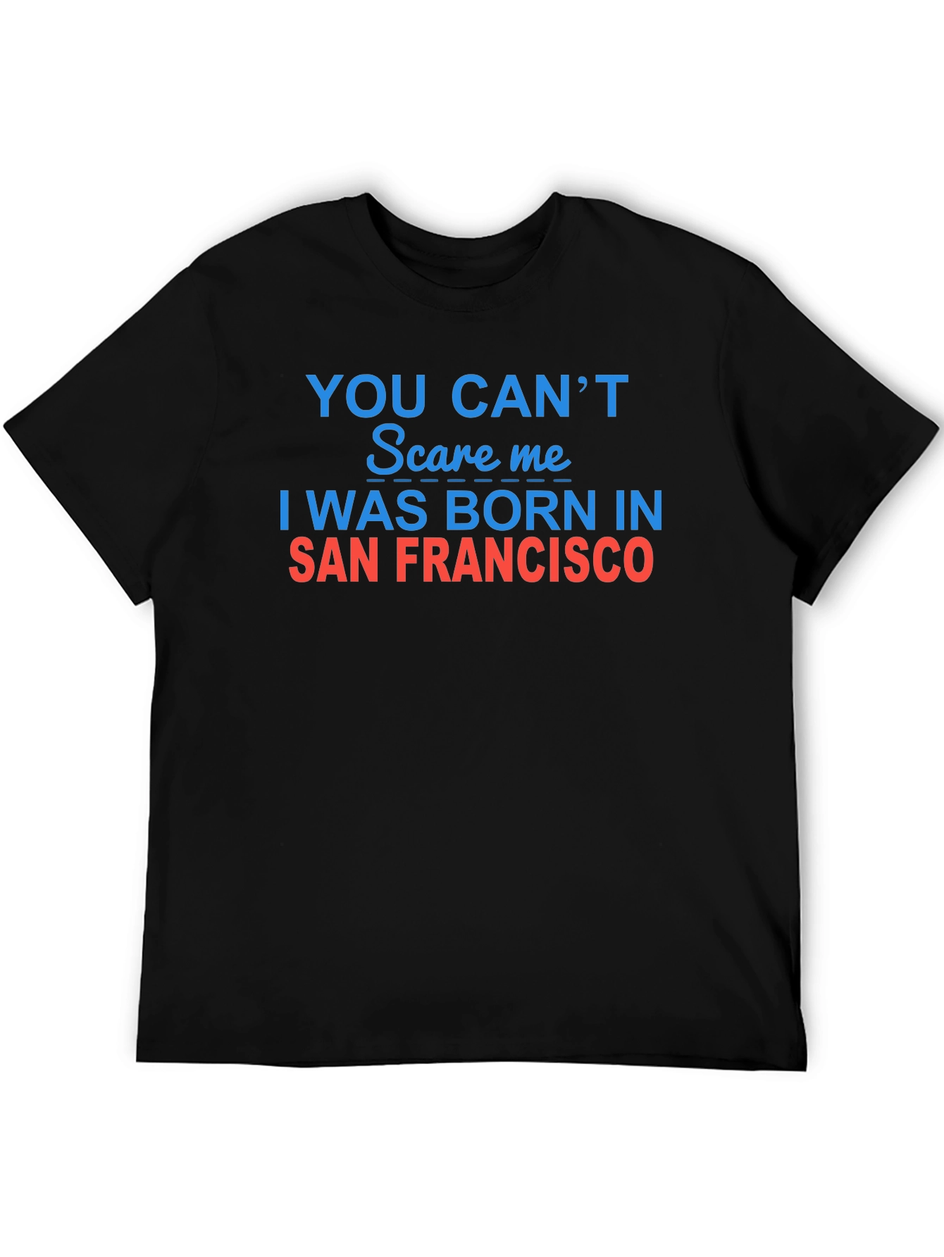Camiseta Negra: ¡Nací en San Francisco!