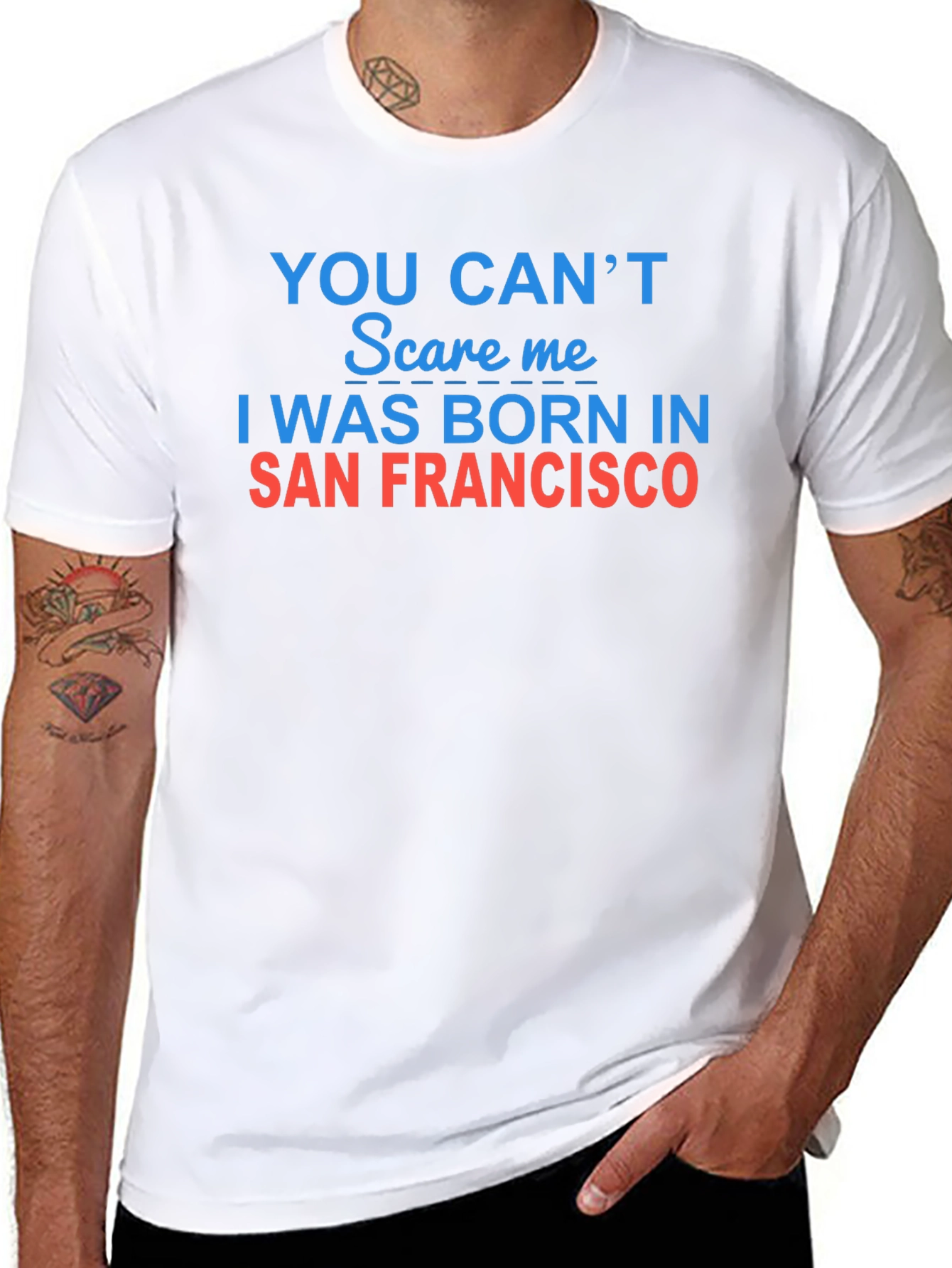 Camiseta Negra: ¡Nací en San Francisco!