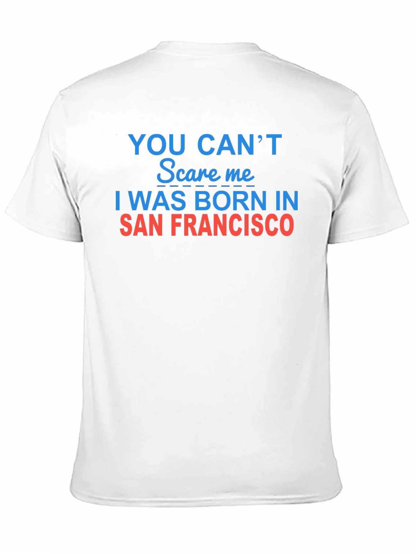 Camiseta Negra: ¡Nací en San Francisco!