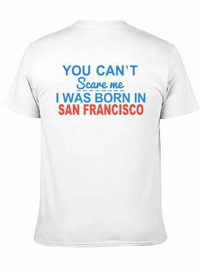 Camiseta Negra: ¡Nací en San Francisco!