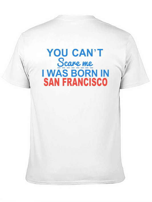 Camiseta Negra: ¡Nací en San Francisco!